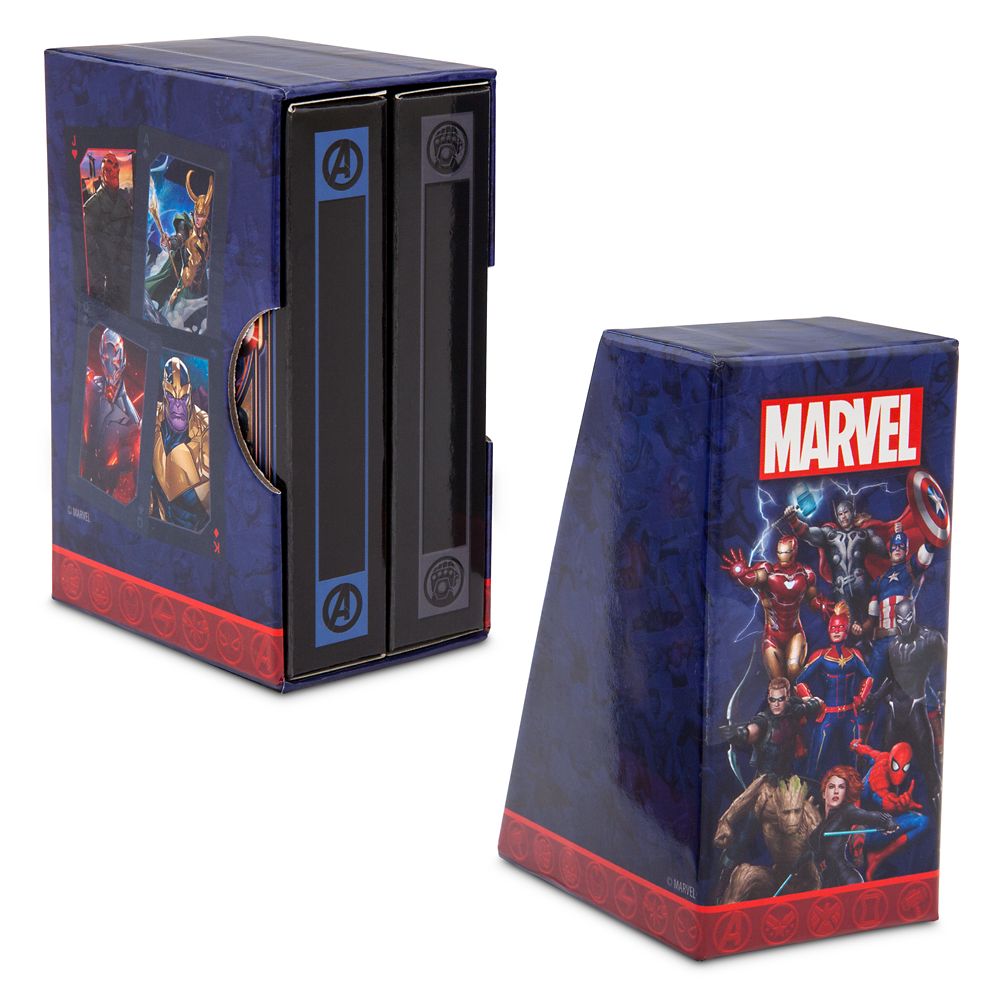 Marvel Heroes and Villains Playing Cards – 2-Pk