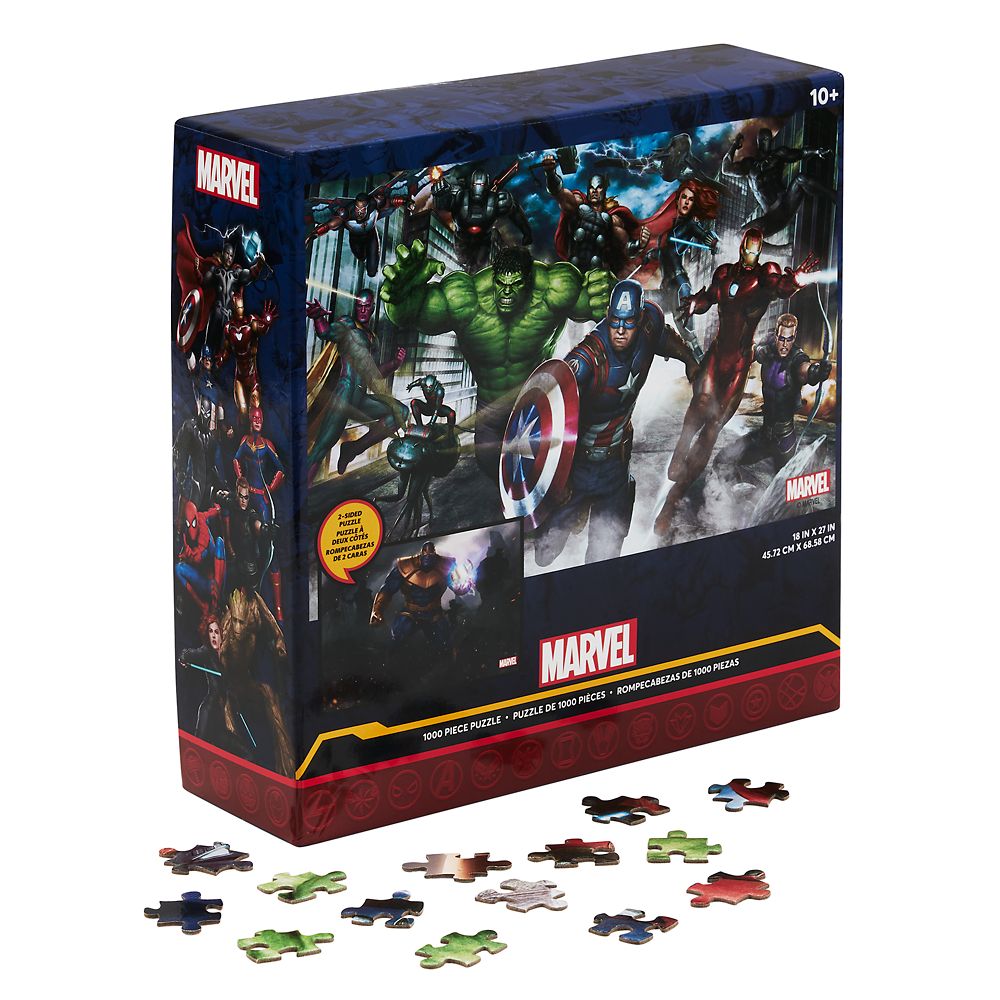 Marvel Avengers Lenticular Puzzles – Twin Pack