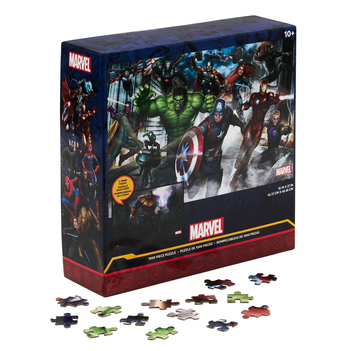 Marvel's Avengers Double-Sided Puzzle