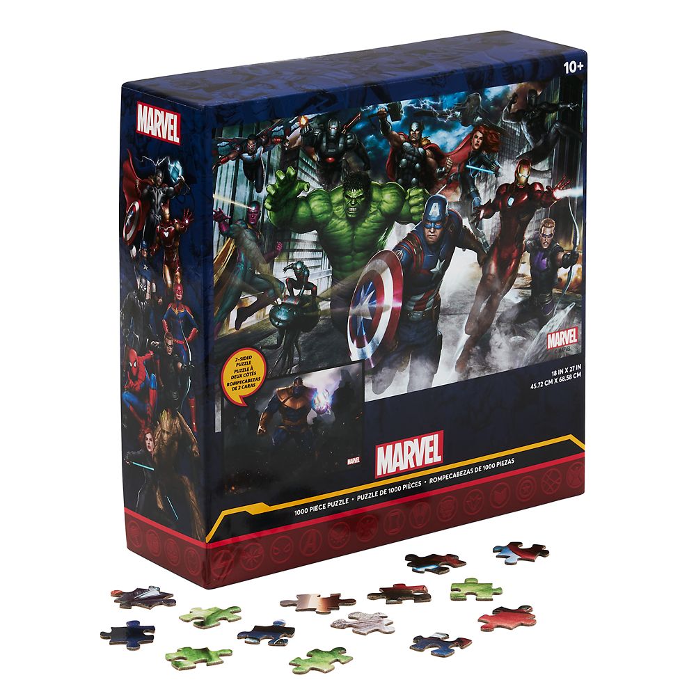 Disney Marvels Avengers Double-Sided Puzzle