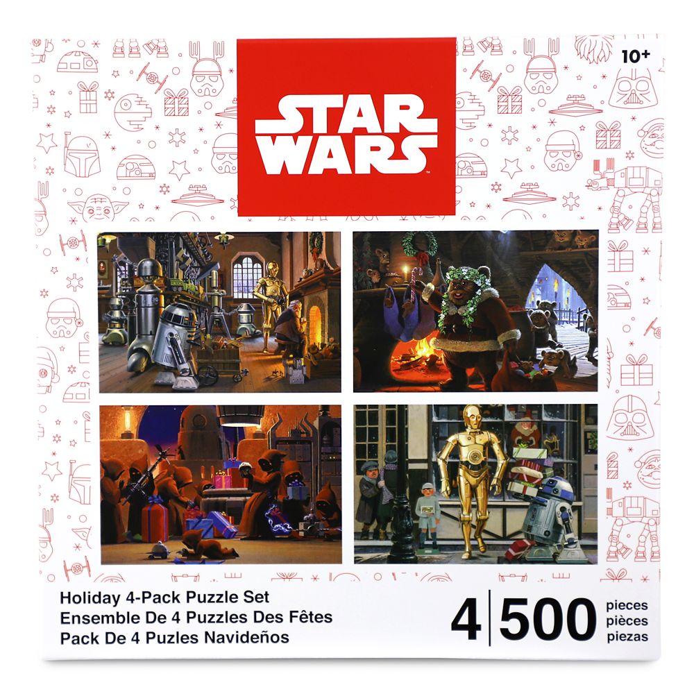 Star Wars Holiday Four-Pack Puzzle Set