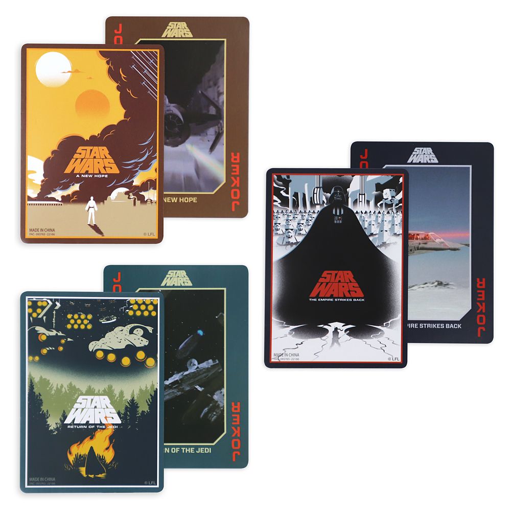 Star Wars Playing Cards Three-Pack here now