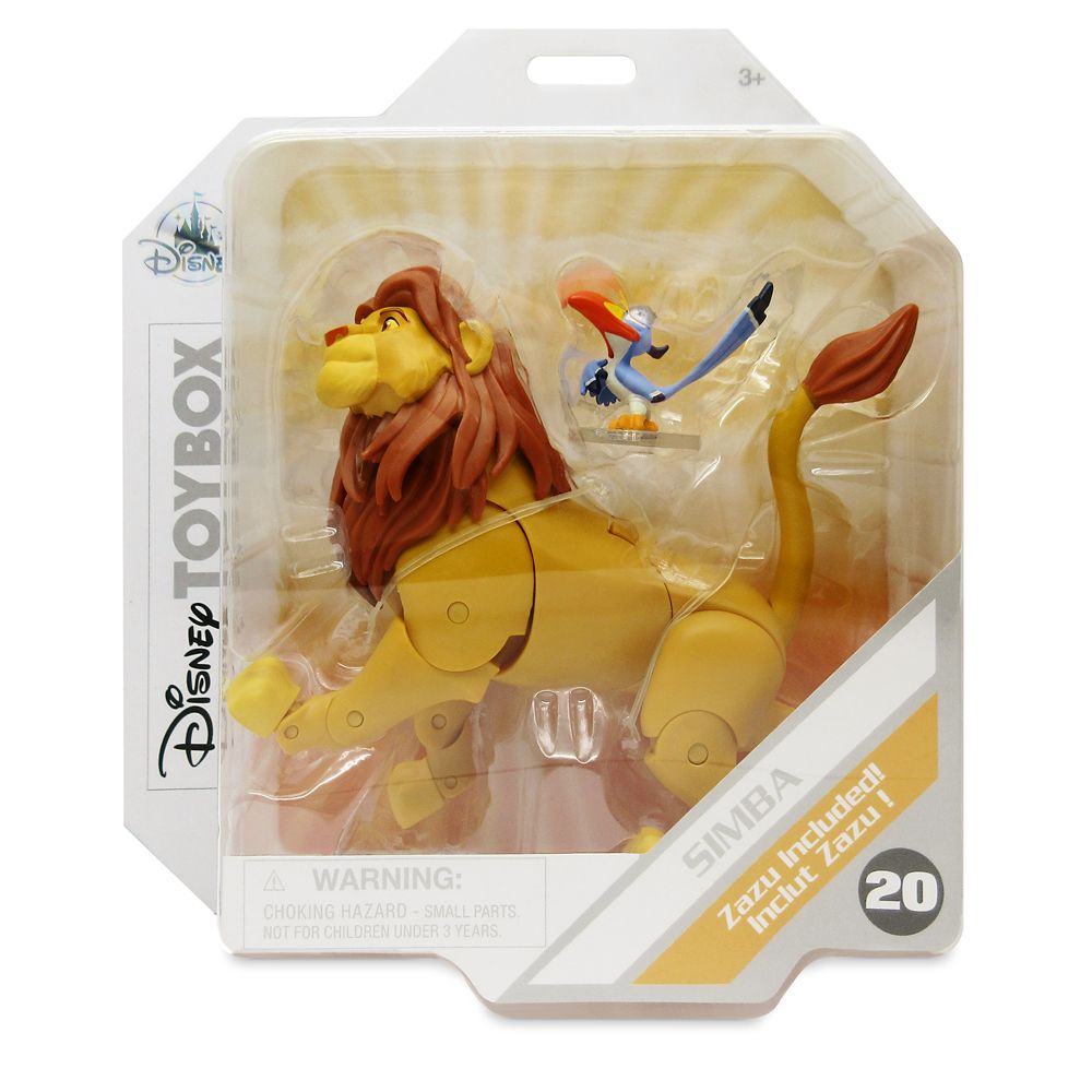 Simba Action Figure with Zazu – Disney Toybox