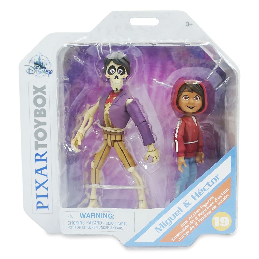 Miguel & Hector Action Figure Set – Coco – Pixar Toybox