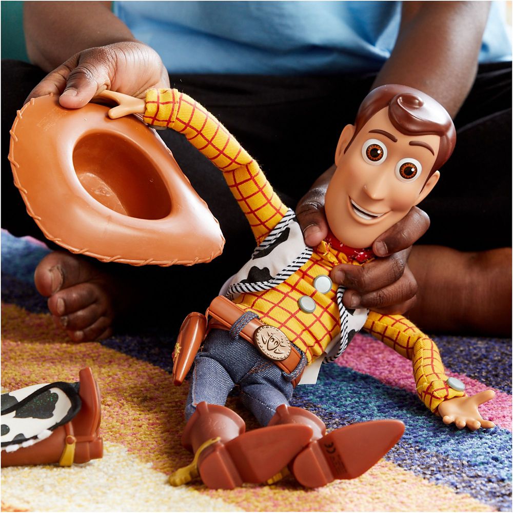 disney store woody interactive talking action figure