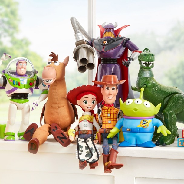 Disney Pixar Wood Action Figures