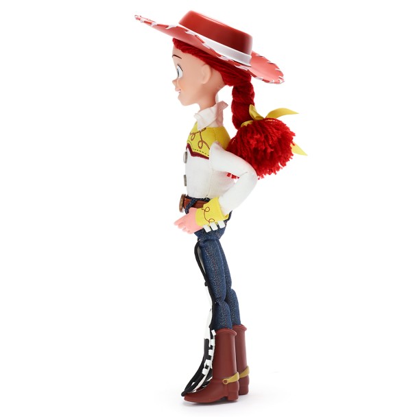 DISNEY Store - Figura de acción interactiva oficial de Jessie de Toy Story,  15 pulgadas, cuenta con más de 10 frases y sonidos en inglés, interactúa