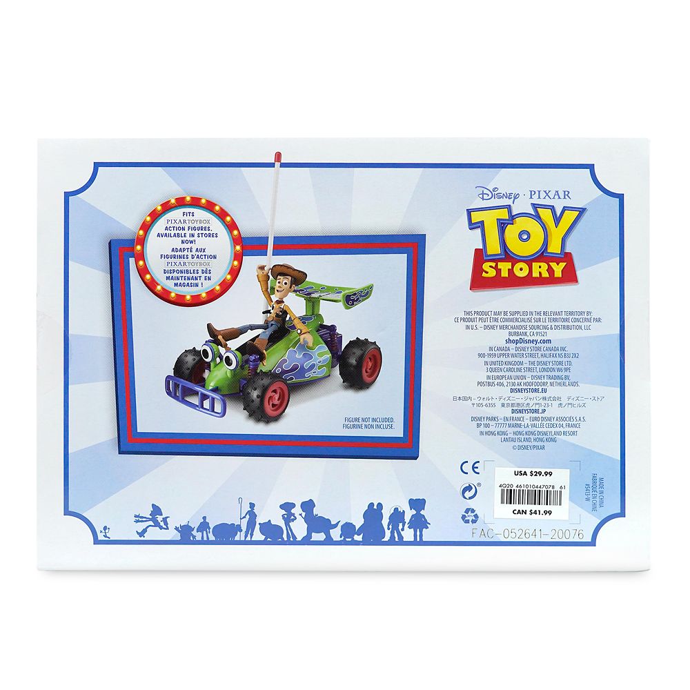 toy story rc car disney store