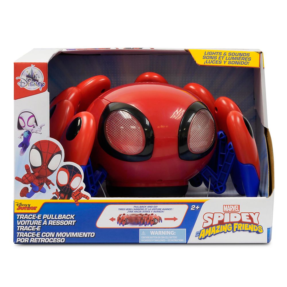 TRACE-E Pullback Spider-Bot – Marvel's Spidey and His Amazing Friends