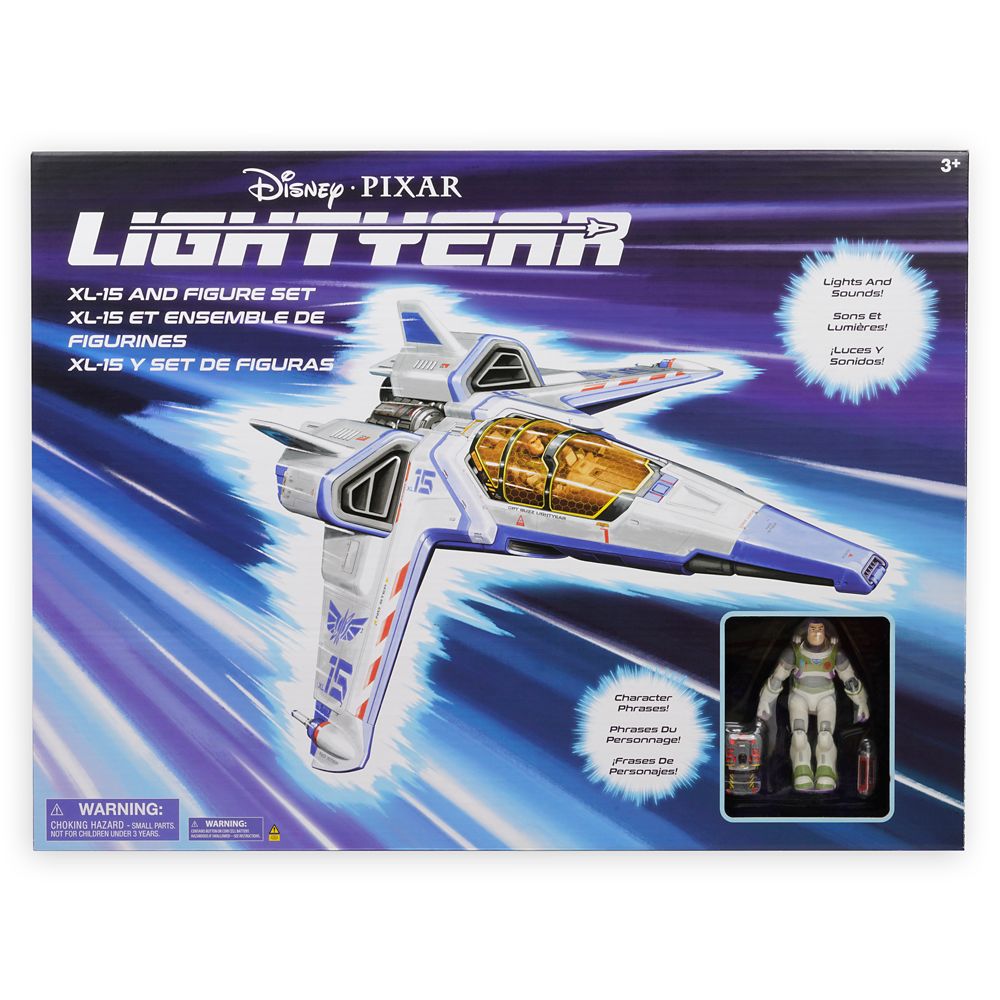 Lightyear Action Figure and XL-15 Vehicle Set