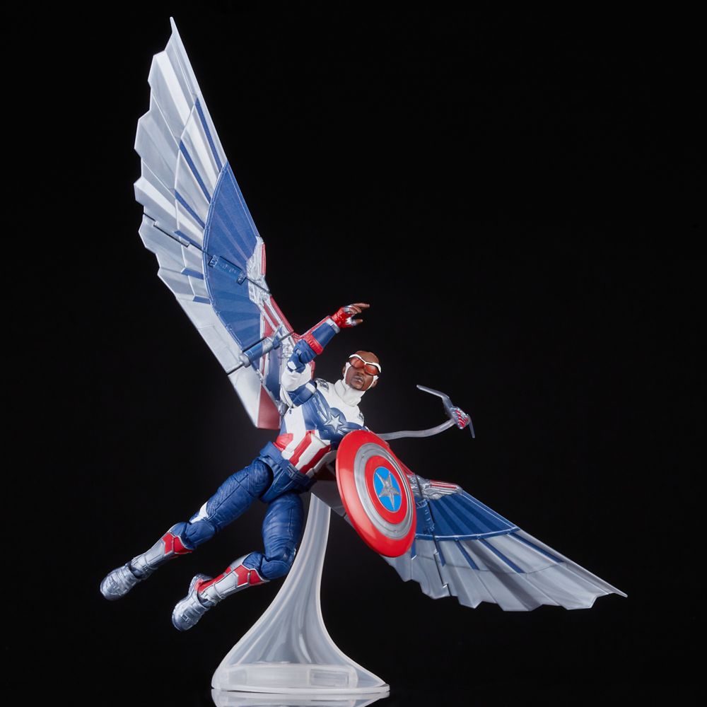 marvel legends avengers falcon and winter soldier captain america shield prop replica