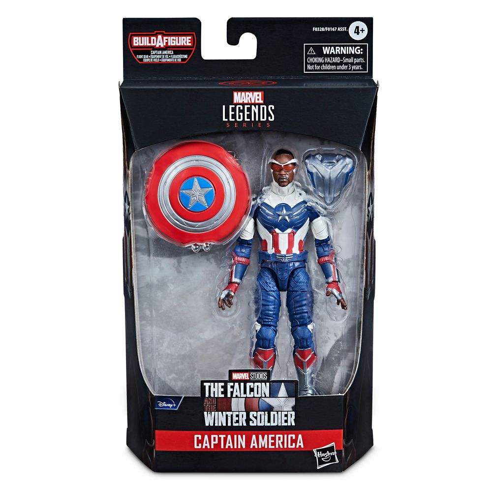 Captain America Action Figure – The Falcon and the Winter Soldier – Marvel Legends