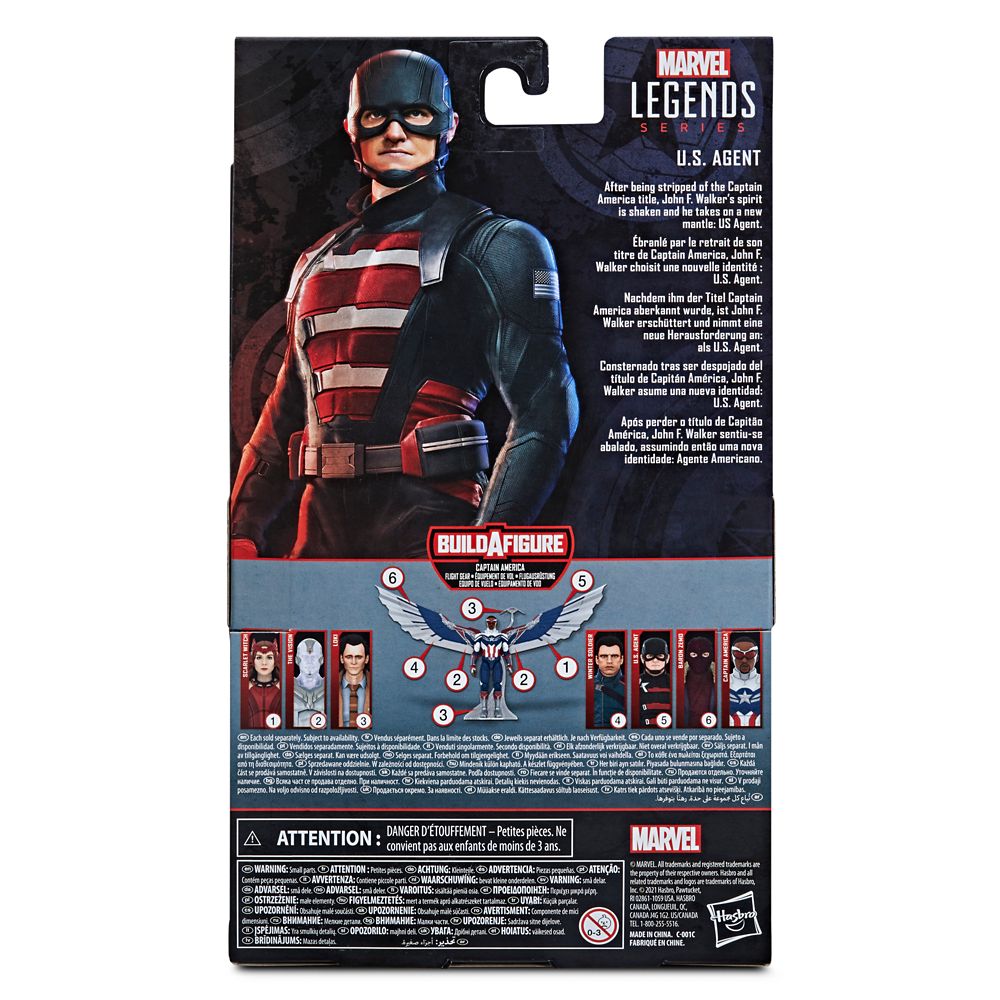 U.S. Agent Action Figure – The Falcon and the Winter Soldier – Marvel Legends