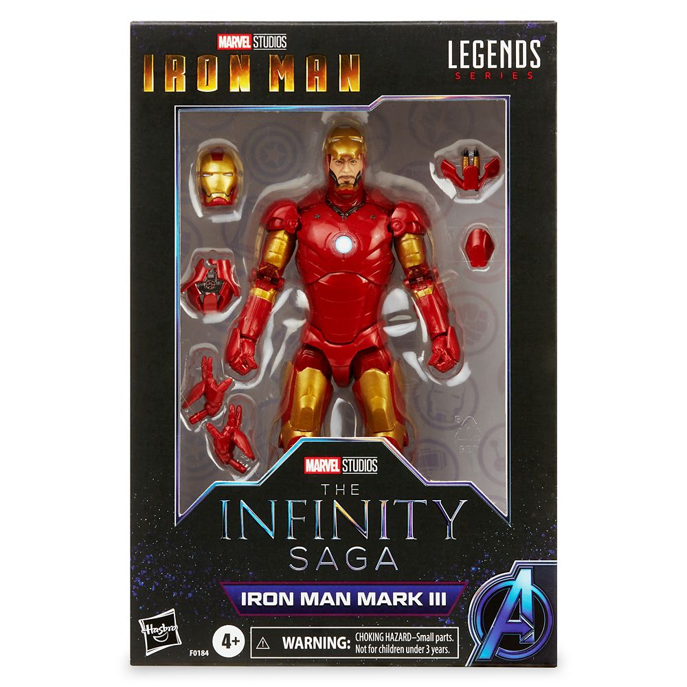 Iron Man Mark III Action Figure by Hasbro – Legends Series – The Infinity Saga