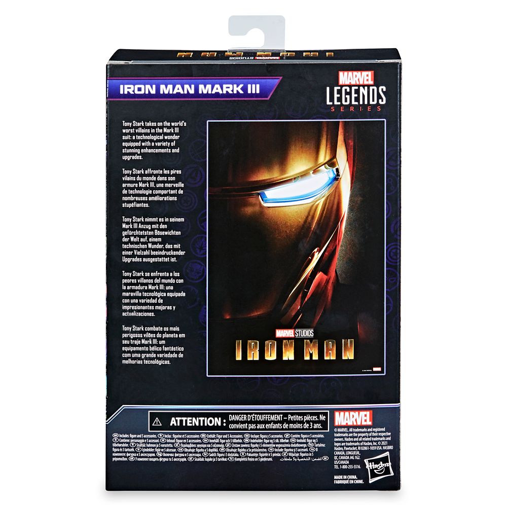 Iron Man Mark III Action Figure by Hasbro – Legends Series – The Infinity Saga