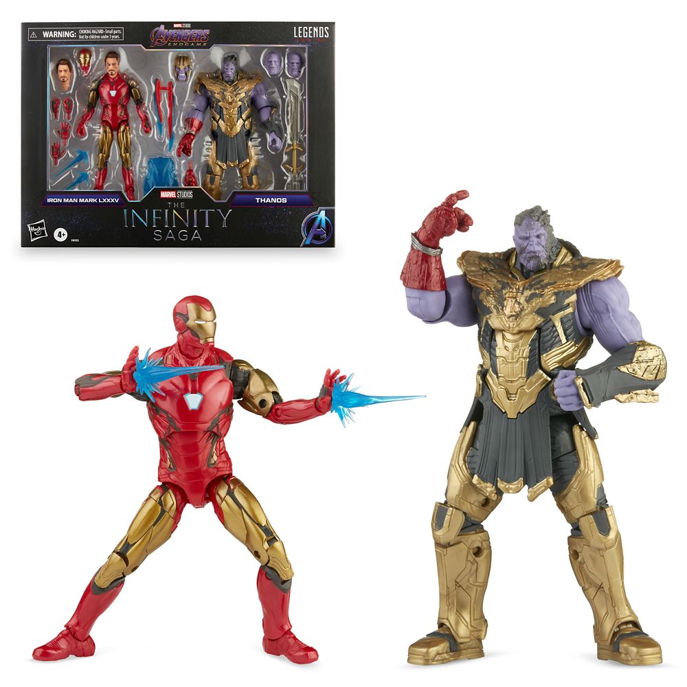 Iron Man Mark LXXXV and Thanos Action Figure Set by Hasbro – Legends Series – The Infinity Saga