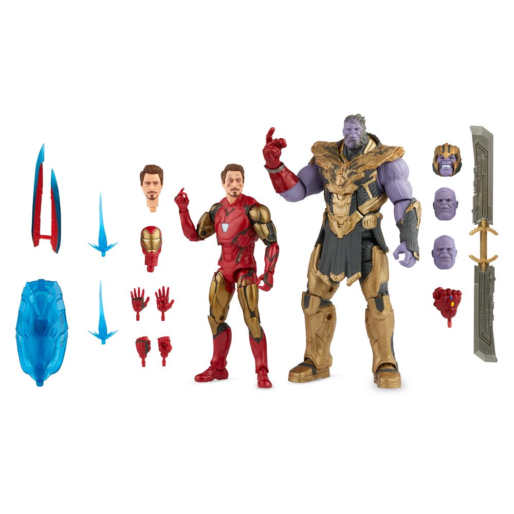 Iron Man Mark LXXXV and Thanos Action Figure Set by Hasbro – Legends Series – The Infinity Saga