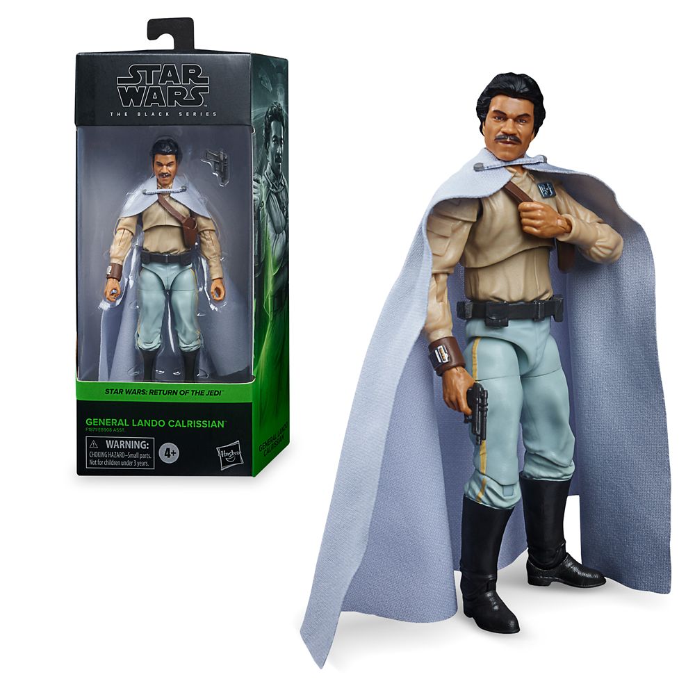 General Lando Calrissian Action Figure – Star Wars: Return of the Jedi – Black Series by Hasbro is now out