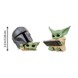 The Child Bounty Collection Figure Set by Hasbro – ''Helmet Peeking'' & ''Datapad Tablet'' – Star Wars: The Mandalorian – 2 1/4''