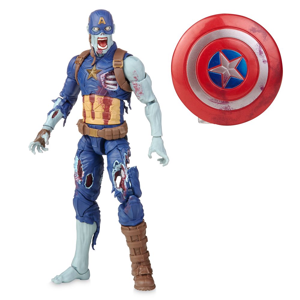 Zombie Captain America Action Figure – Marvel What If...? – Marvel Legends