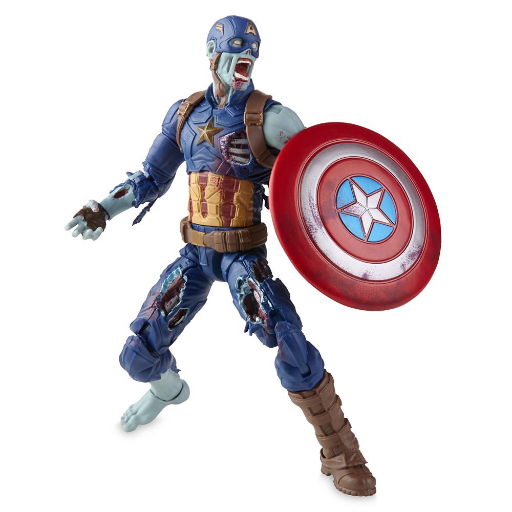 Zombie Captain America Action Figure – Marvel What If...? – Marvel Legends