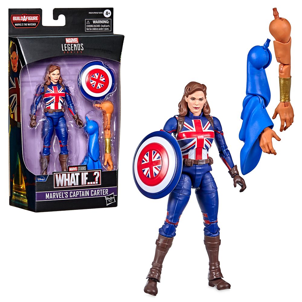 Marvel's Captain Carter Action Figure – Marvel What If...? – Marvel Legends