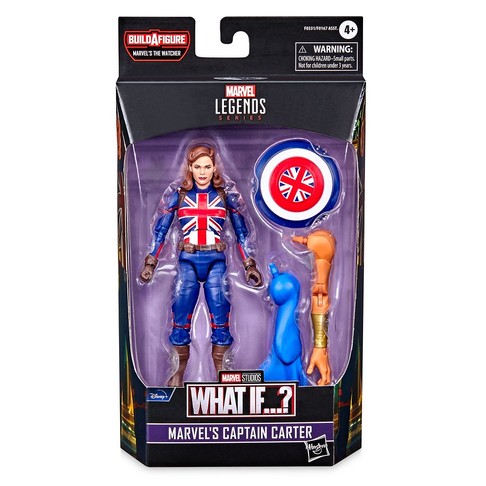 Marvel's Captain Carter Action Figure – Marvel What If...? – Marvel Legends