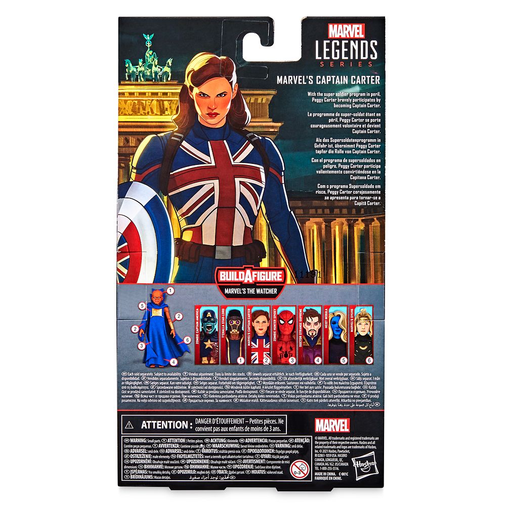 Marvel's Captain Carter Action Figure – Marvel What If...? – Marvel Legends