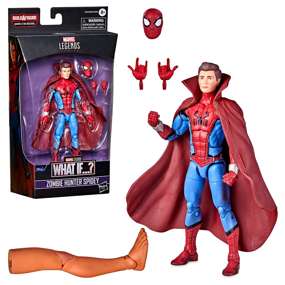 Zombie Hunter Spidey Action Figure – Marvel What If...? – Marvel Legends