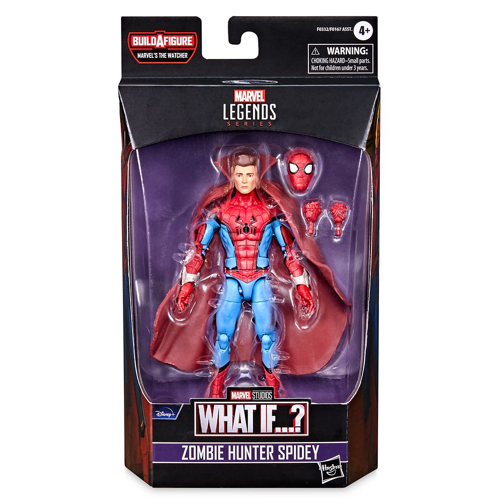 Zombie Hunter Spidey Action Figure – Marvel What If...? – Marvel Legends