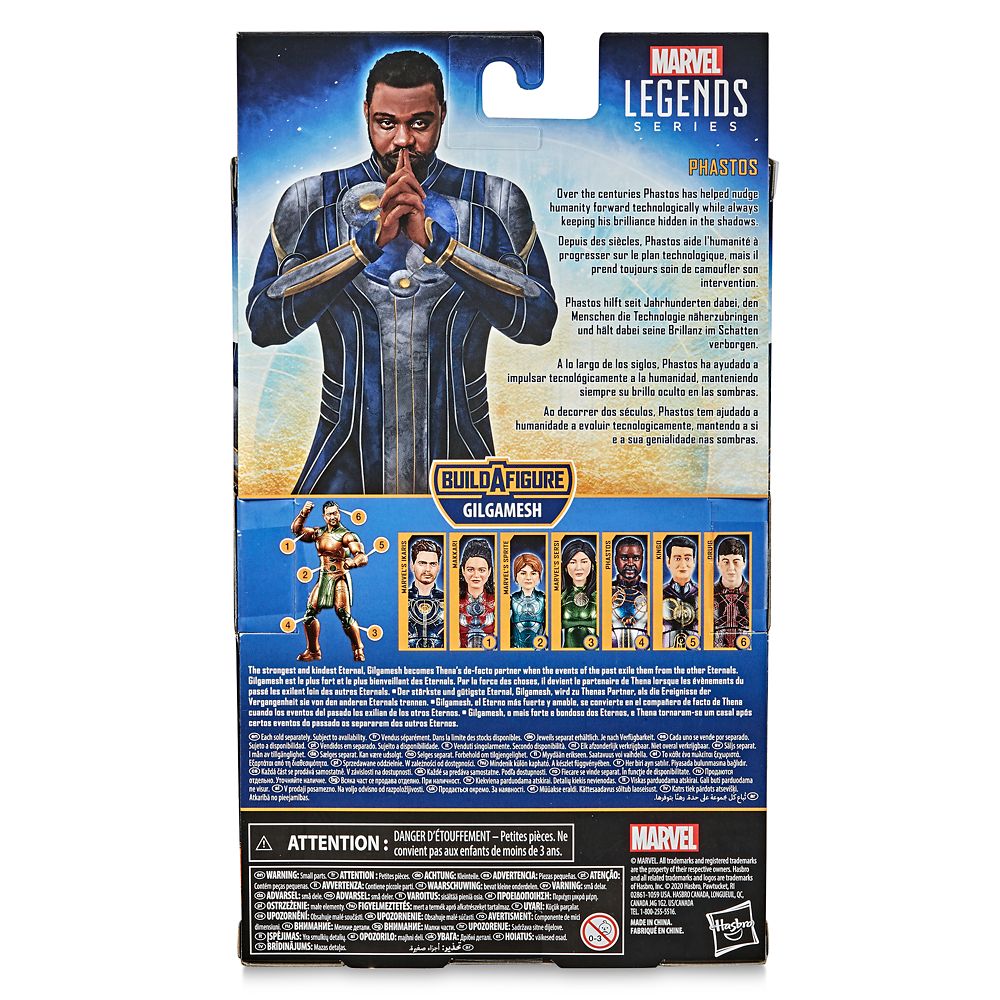 Phastos Action Figure by Hasbro â Marvel Eternals Legends Series now available for purchase