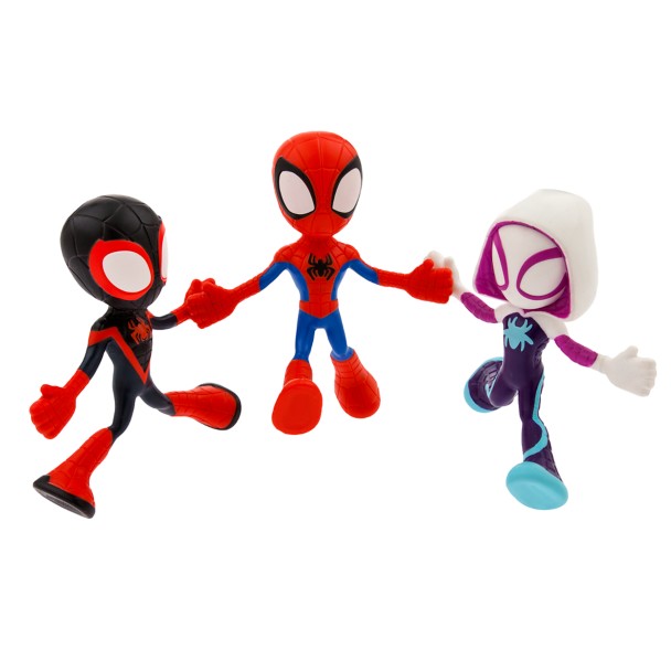 Spidey and His Amazing Friends Bendable Figures – Spider-Man | shopDisney