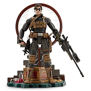 Disney Store Winter Soldier Action Figure - Marvel Select - 7 1 / 2''