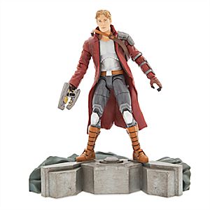 Disneystore Star - lord Action Figure - Guardians Of The Galaxy - Marvel