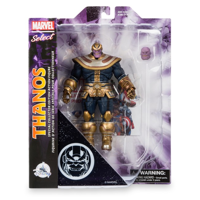 Disney Store Marvel Select Thanos Action Figure NEW SEALED!! RARE EXCLUSIVE! 