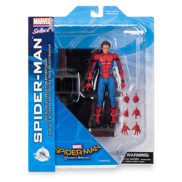 Active Entertain Carelessness Spider-Man Action Figure - Marvel Select - Spider-Man: Homecoming - 7'' |  shopDisney