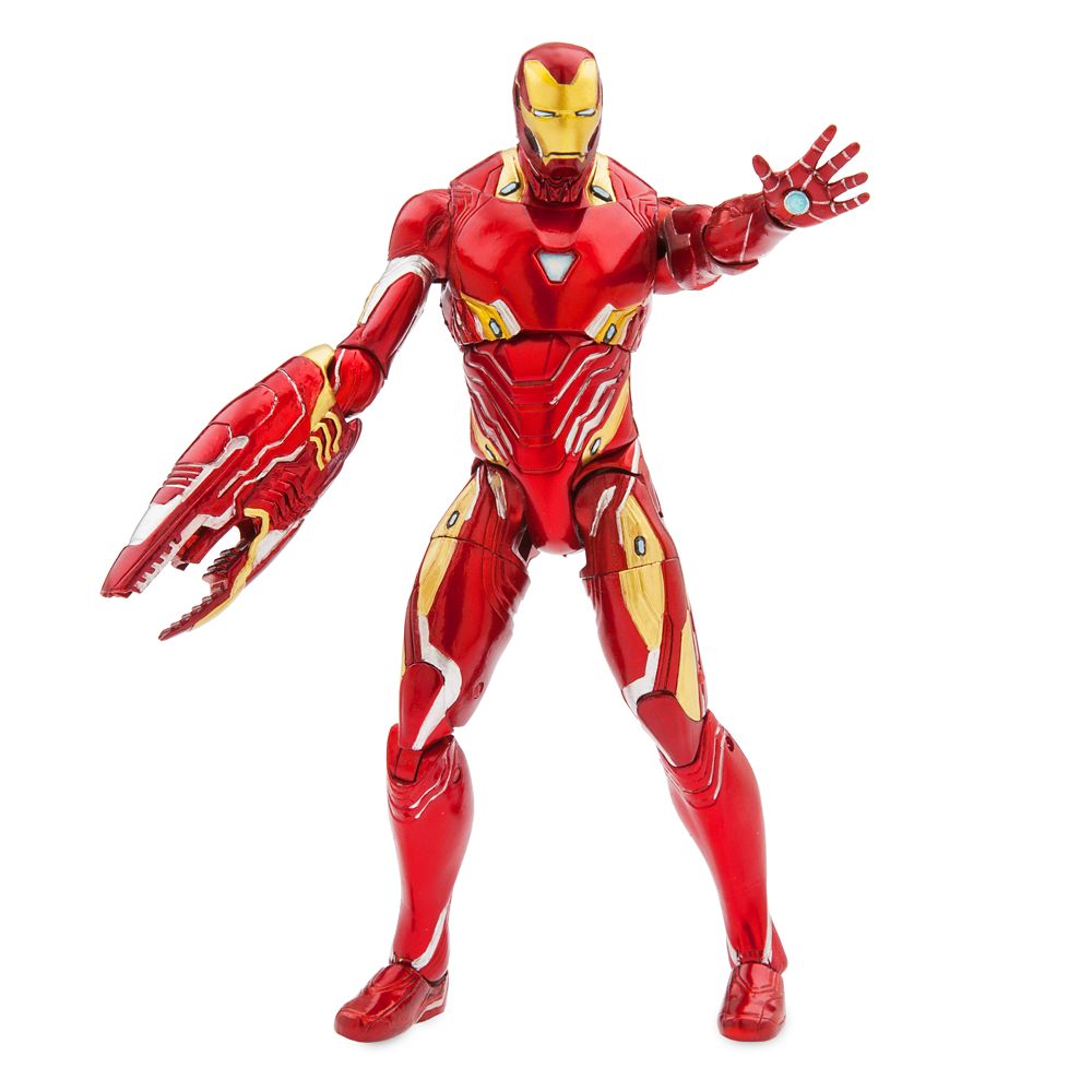 Disney Store Team Iron Man Figurine Playset 