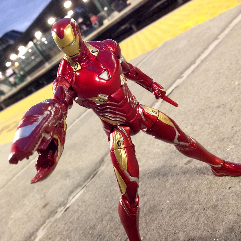 iron man mark 50 marvel select