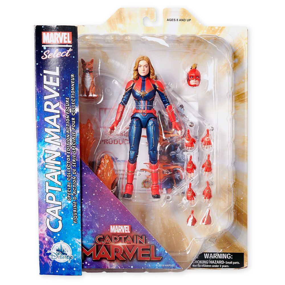 Marvel's Captain Marvel Collector Edition Action Figure – Marvel Select by Diamond – 7''