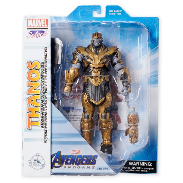 Thanos Collector Edition Action Figure – Marvel Select by Diamond – 9'' – Marvel's Avengers: Endgame