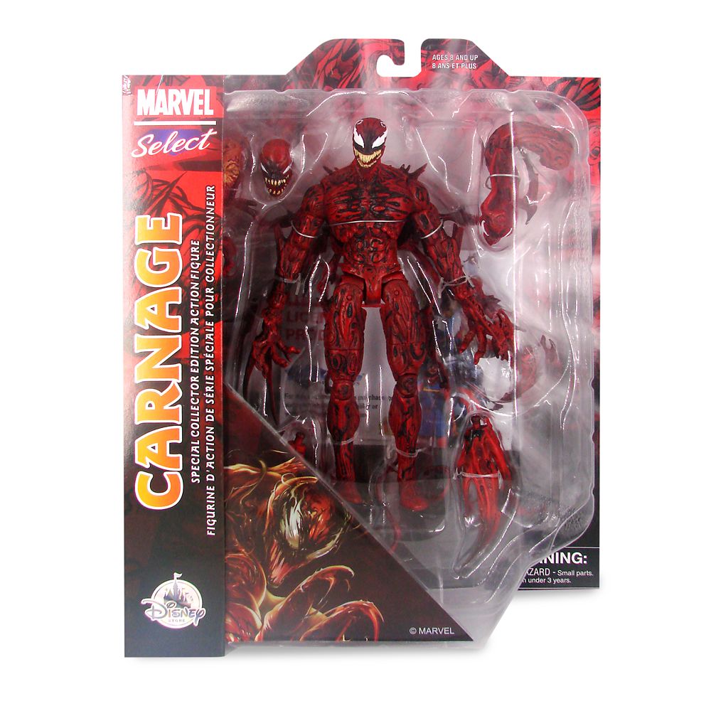 Carnage Collector Edition Action Figure – Marvel Select by Diamond – 8 1/4''