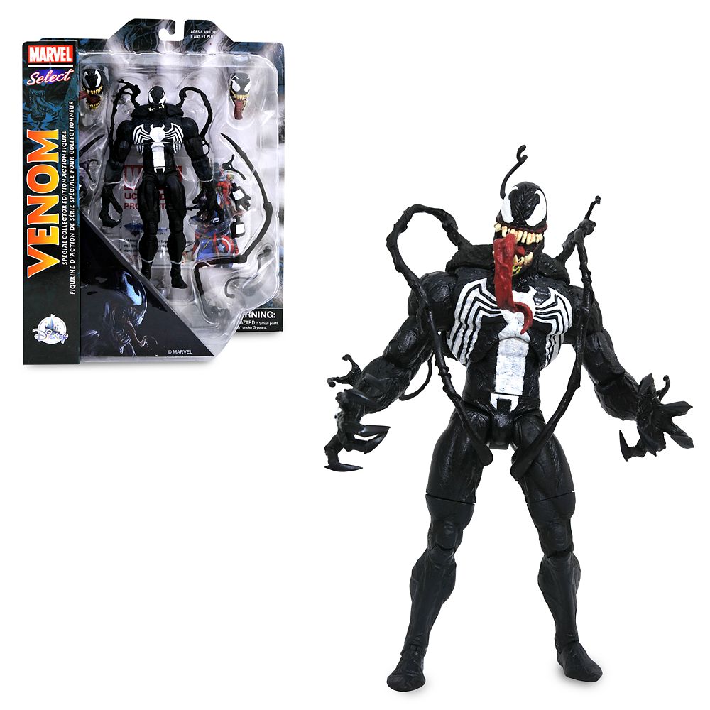 New Marvel SELECT VENOM 8/" Spider-Man Villian DELUXE Comic Action Figure gift