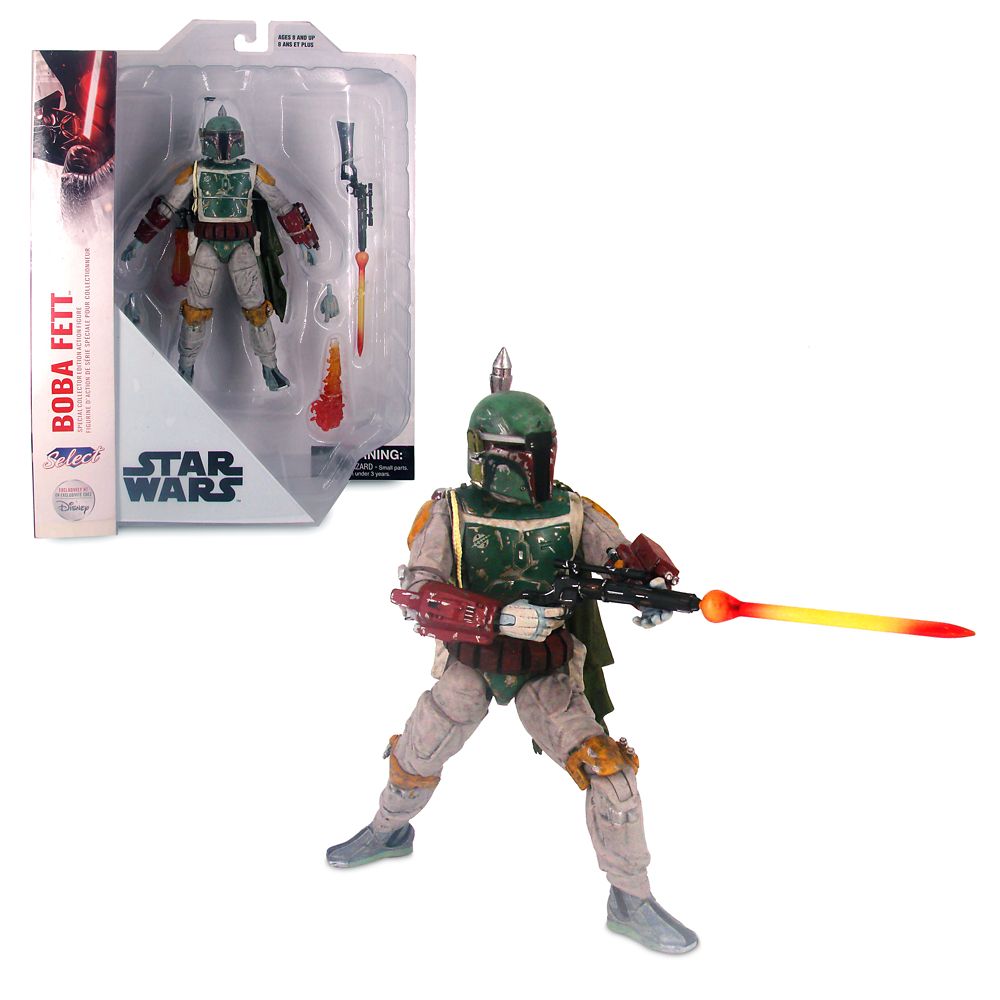 Boba Fett Collector's Edition Action Figure by Diamond Select – Star Wars – 7''