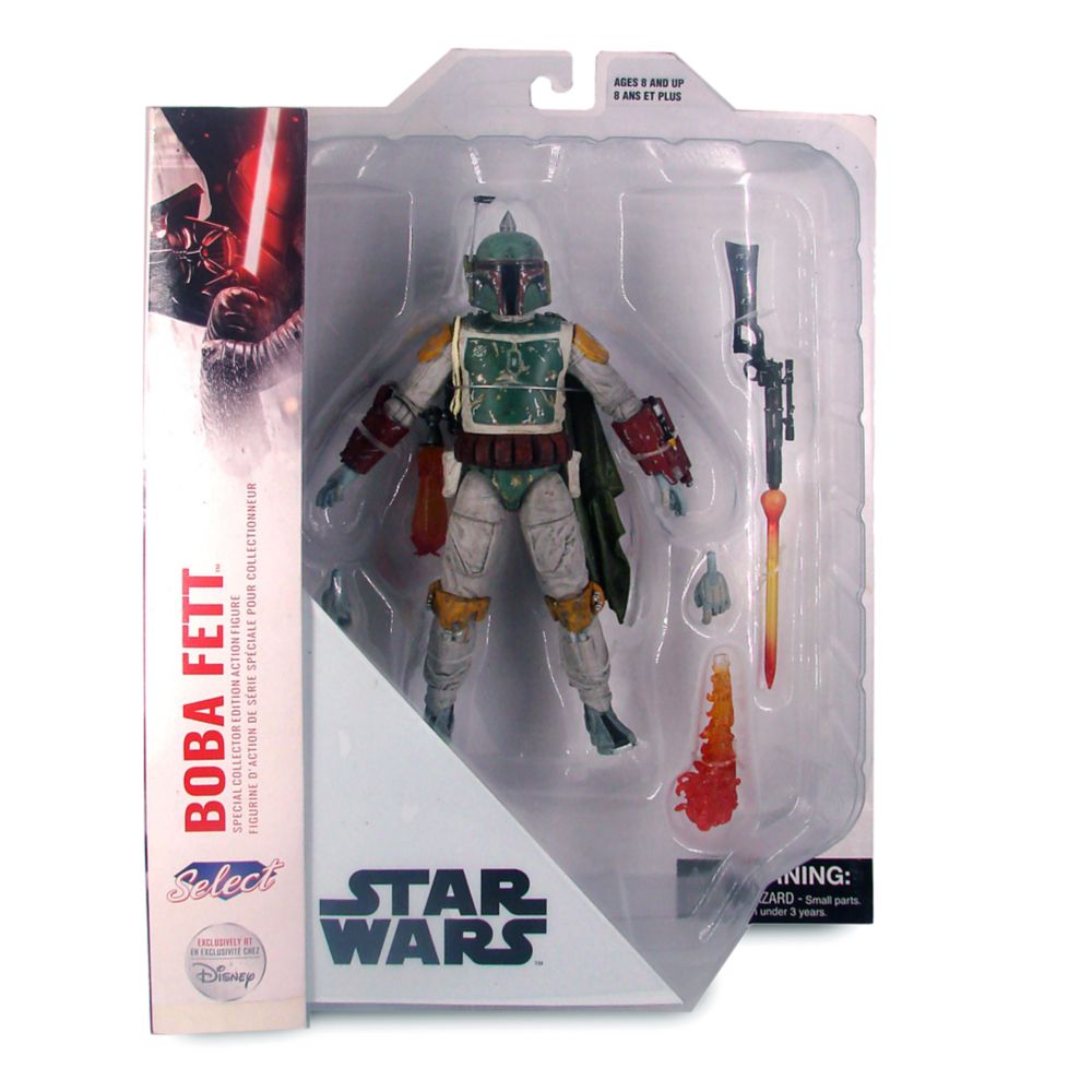 Boba Fett Collector's Edition Action Figure by Diamond Select – Star Wars – 7''