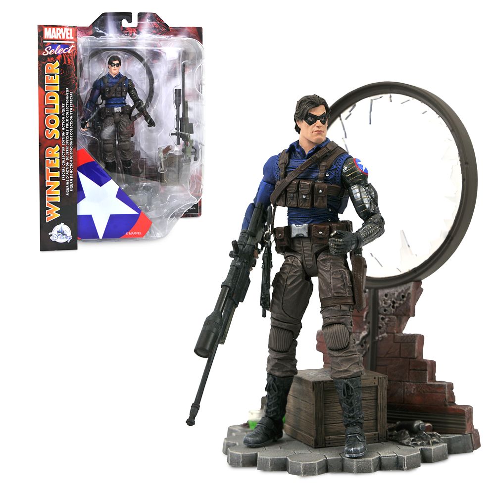 Winter Soldier Collector Edition Action Figure – Marvel Select by Diamond – 7 1/4” now available