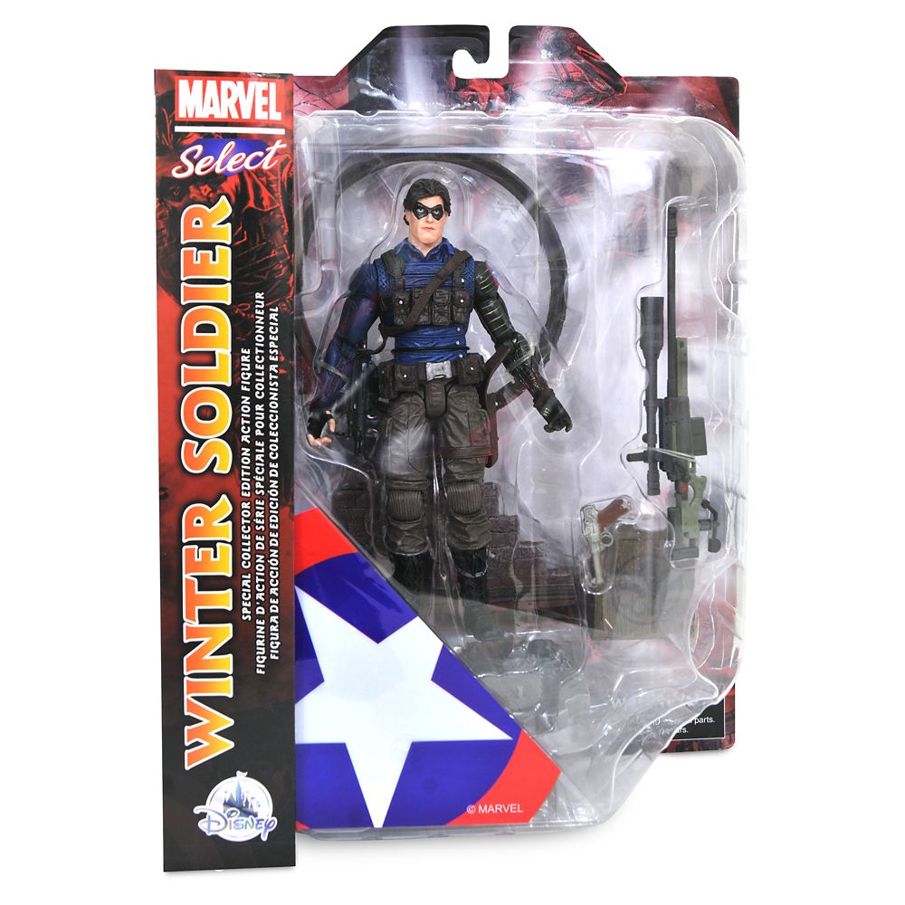 Winter Soldier Collector Edition Action Figure – The Falcon and the Winter Soldier – Marvel Select by Diamond – 7 1/4''