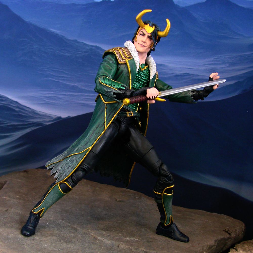 Loki Special Collector Edition Action Figure Set – Marvel Select by Diamond