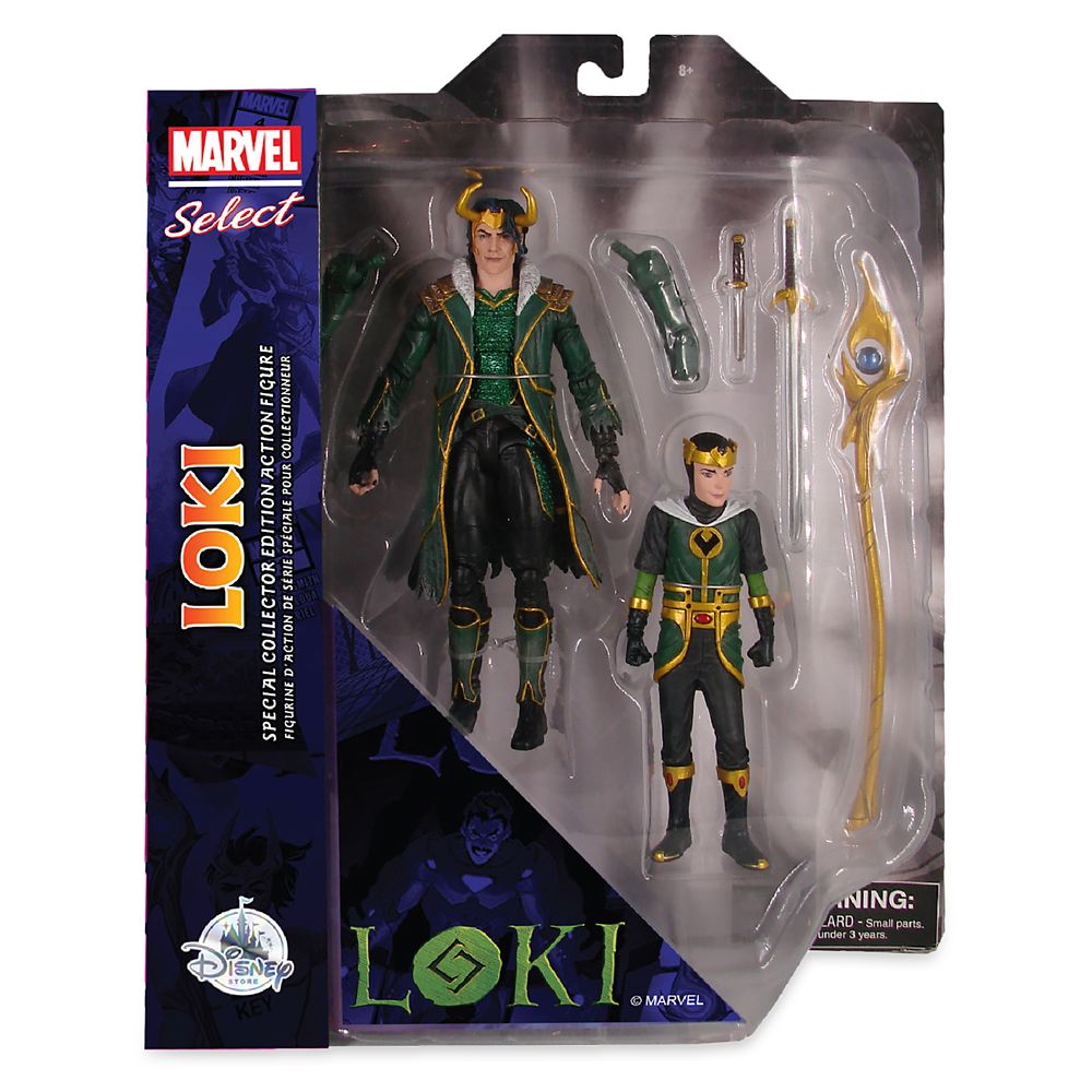 Loki Special Collector Edition Action Figure Set – Marvel Select by Diamond