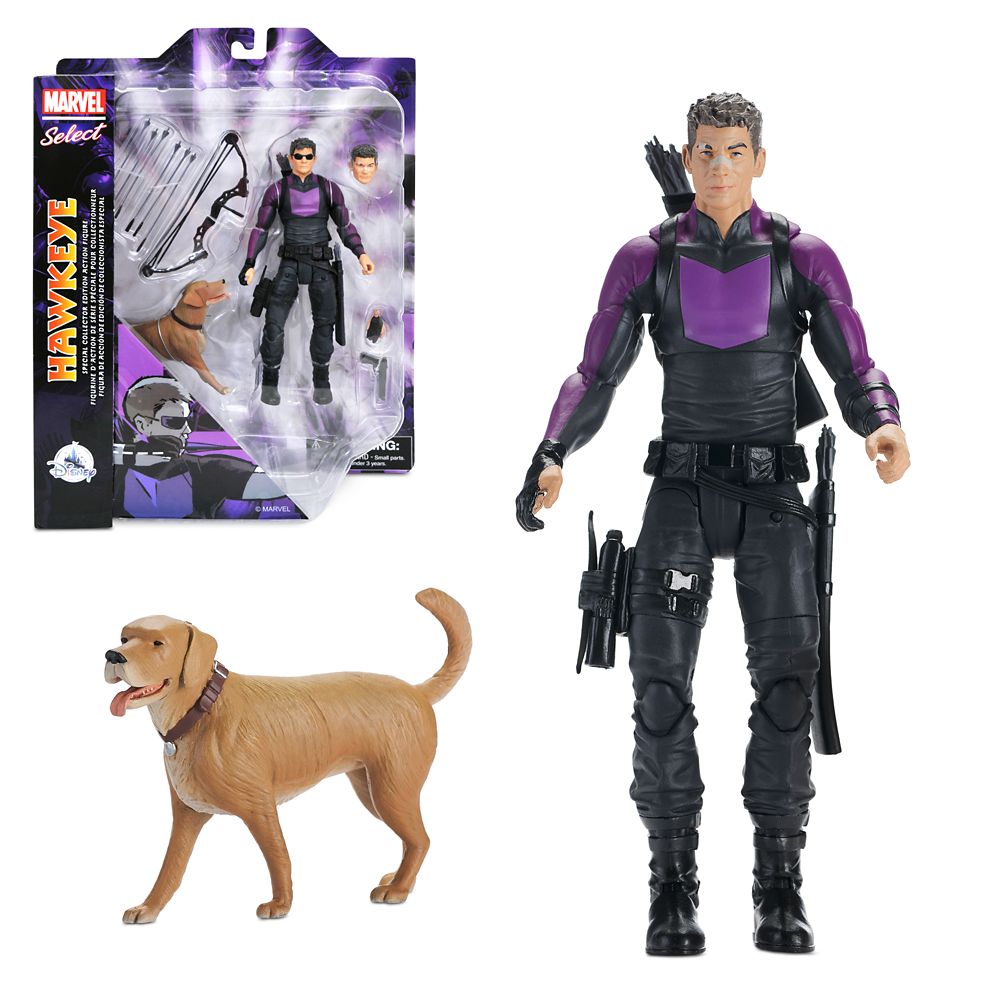 Hawkeye Special Collector Edition Action Figure Set – Marvel Select by Diamond is now out