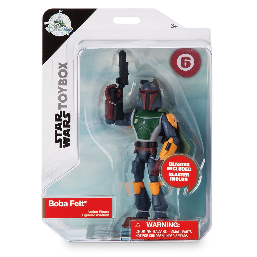 Boba Fett Action Figure Star Wars Toybox shopDisney